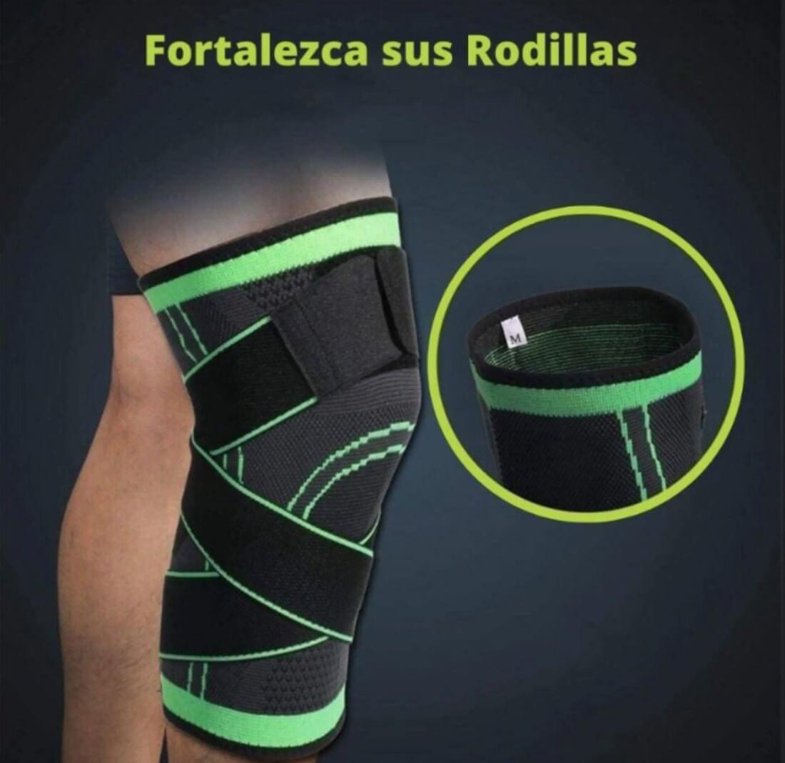 RODILLERA DE COMPRESIÓN CON BANDAS - Shopful