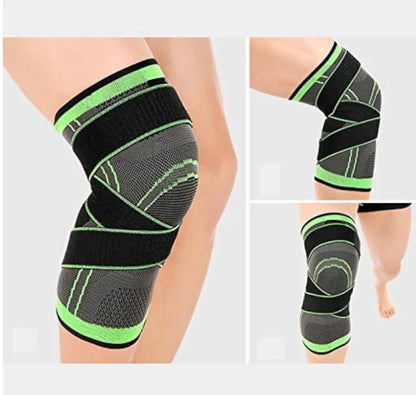 RODILLERA DE COMPRESIÓN CON BANDAS - Shopful